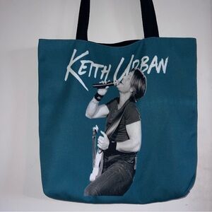 Keith Urban | Double-Sided Graphic Tote Bag | Country Music Merch | Small/Medium